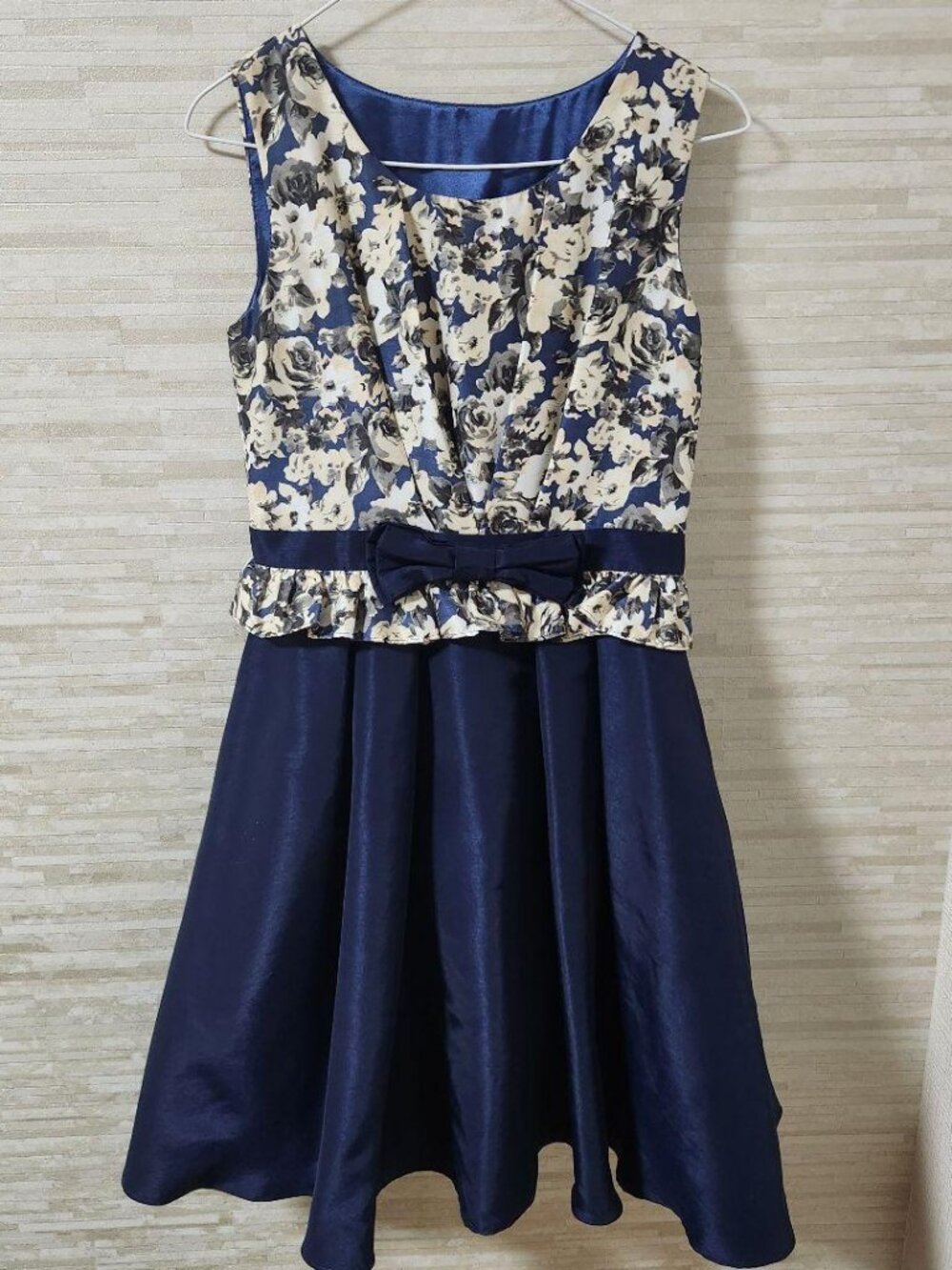 Godwer Dress Floral Print Sleeveless